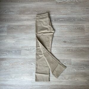 Adidas Tan Chino Stretch Pants Size 33x32